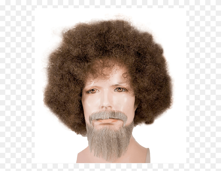 577x589 X 720 9 0 Bob Ross Hair Wig, Face, Person, Human HD PNG Download