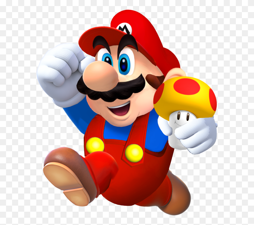 602x684 X 745 2 New Super Mario Bros U Mario, Toy HD PNG Download