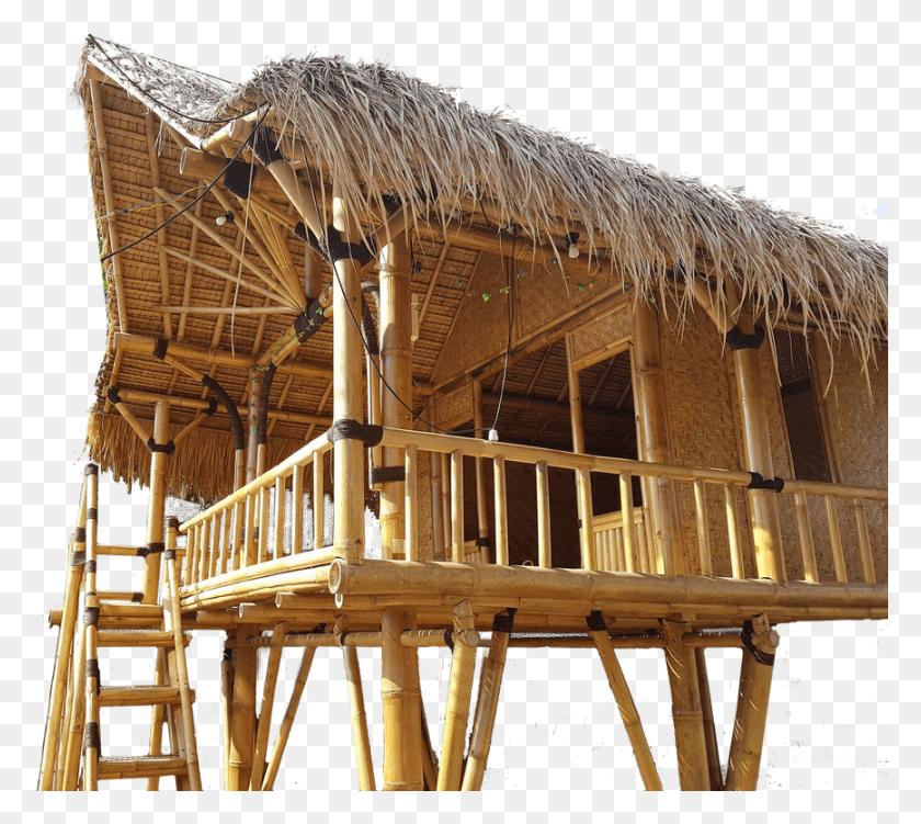 868x769 X 768 1 Бамбуковая Конструкция, Здание, Природа, На Открытом Воздухе Hd Png Скачать