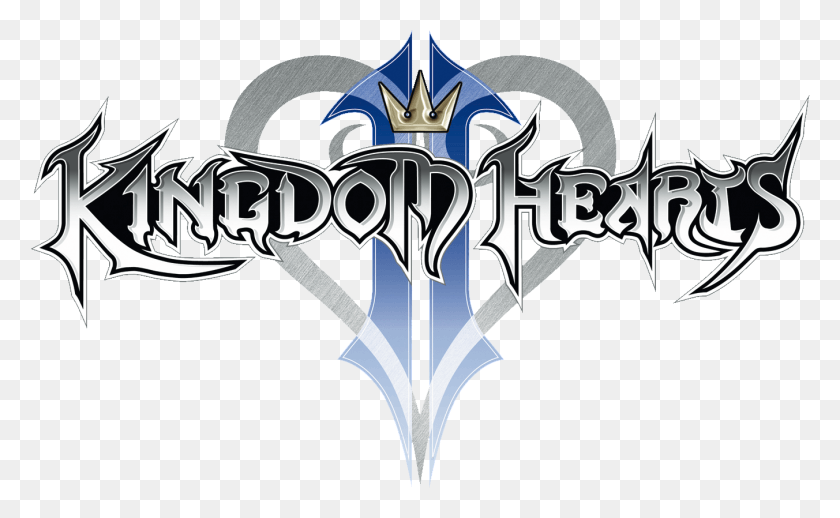 1352x794 X 794 4 Kingdom Hearts 2 Logo Gif, Symbol, Emblem, Weapon HD PNG Download