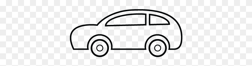 376x163 X 800 4 Small Car Icon White, Car, Vehicle, Transportation HD PNG Download