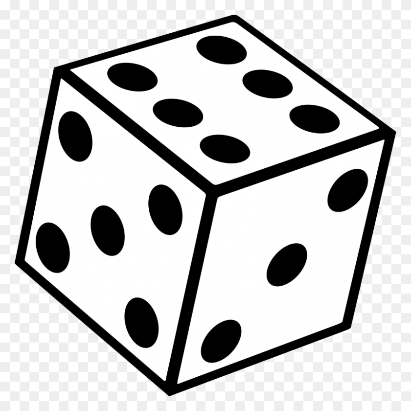 800x800 X 800 5 Six Sided Die, Dice, Game, Cooktop HD PNG Download