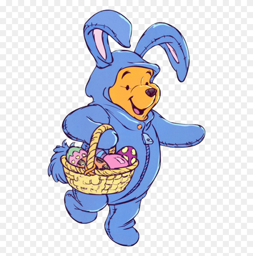 527x790 X 800 5 Winnie The Pooh Easter Clipart, Basket, Animal, Shopping Basket HD PNG Download