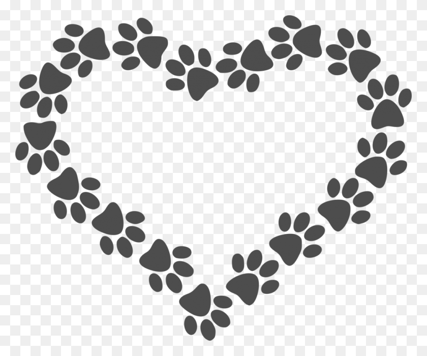 1024x841 X 841 6 Paw Prints In A Heart, Text, Alphabet, Bowl HD PNG Download