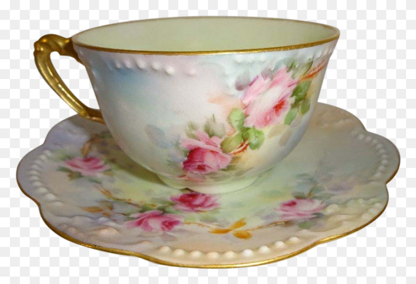 851x562 X 850 6 Victorian Tea Cup, Saucer, Pottery, Cup HD PNG Download