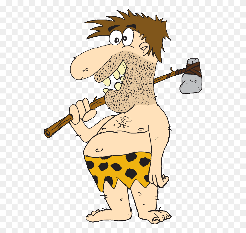 543x738 X 864 6 Cartoon Caveman Transparent, Person, Human, Leisure Activities HD PNG Download