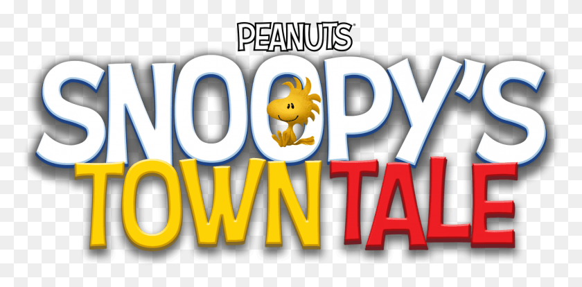 1627x740 X 867 4 Snoopy39s Town Tale Logo, Text, Alphabet, Word HD PNG Download