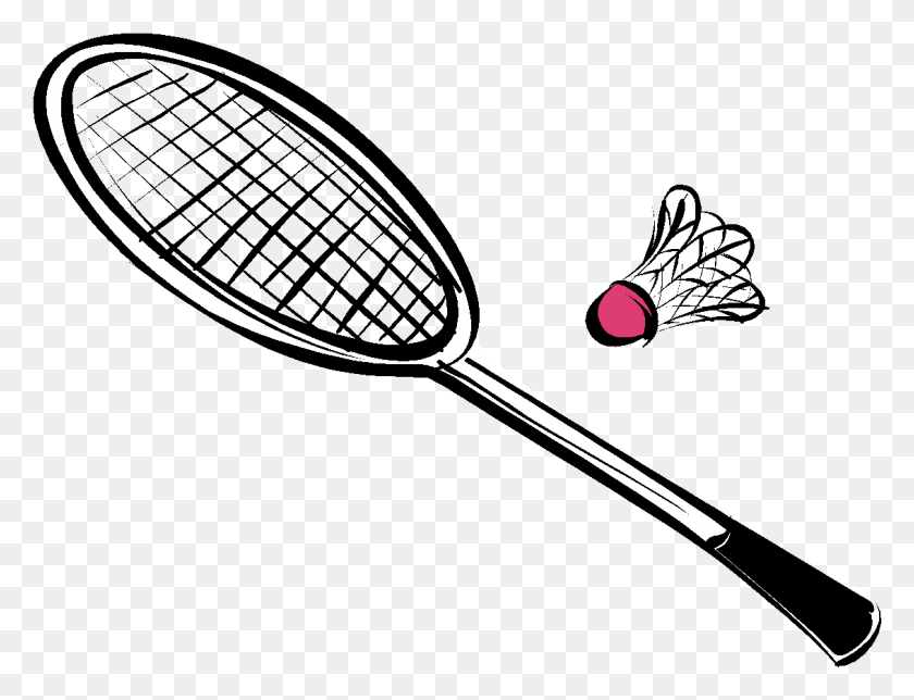 1132x848 X 870 18 Badminton Racket Drawing, Oars, Glass, Paddle HD PNG Download