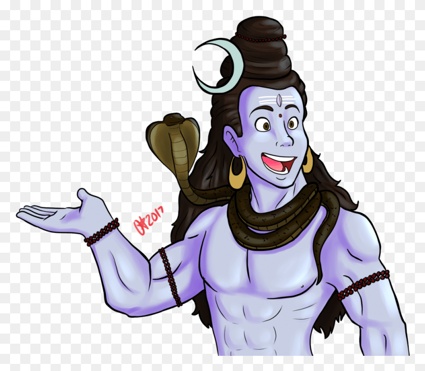 972x840 X 872 3 Lord Shiva Cartoon Drawing, Person, Human, Hand HD PNG Download