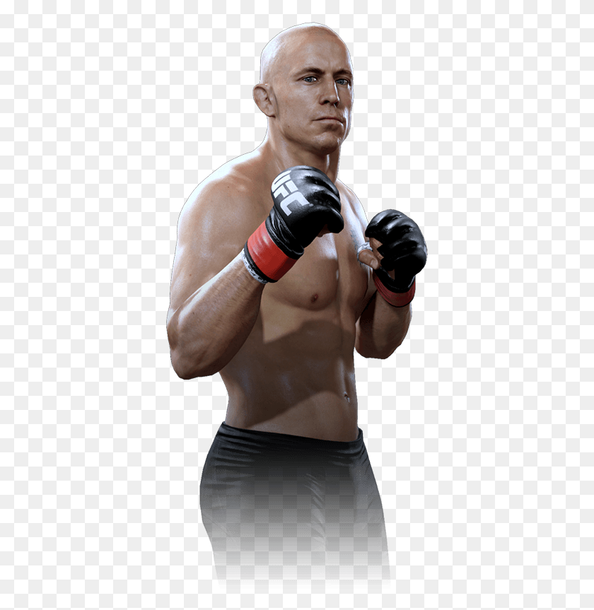371x803 X 893 6 George St Pierre Ufc, Person, Human, Sport HD PNG Download