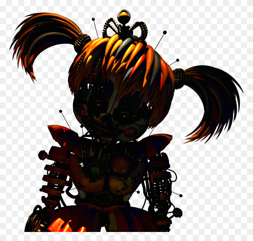 909x863 X 894 9 Fnaf Sister Location Circus Baby, Flame, Fire, Light HD PNG Download