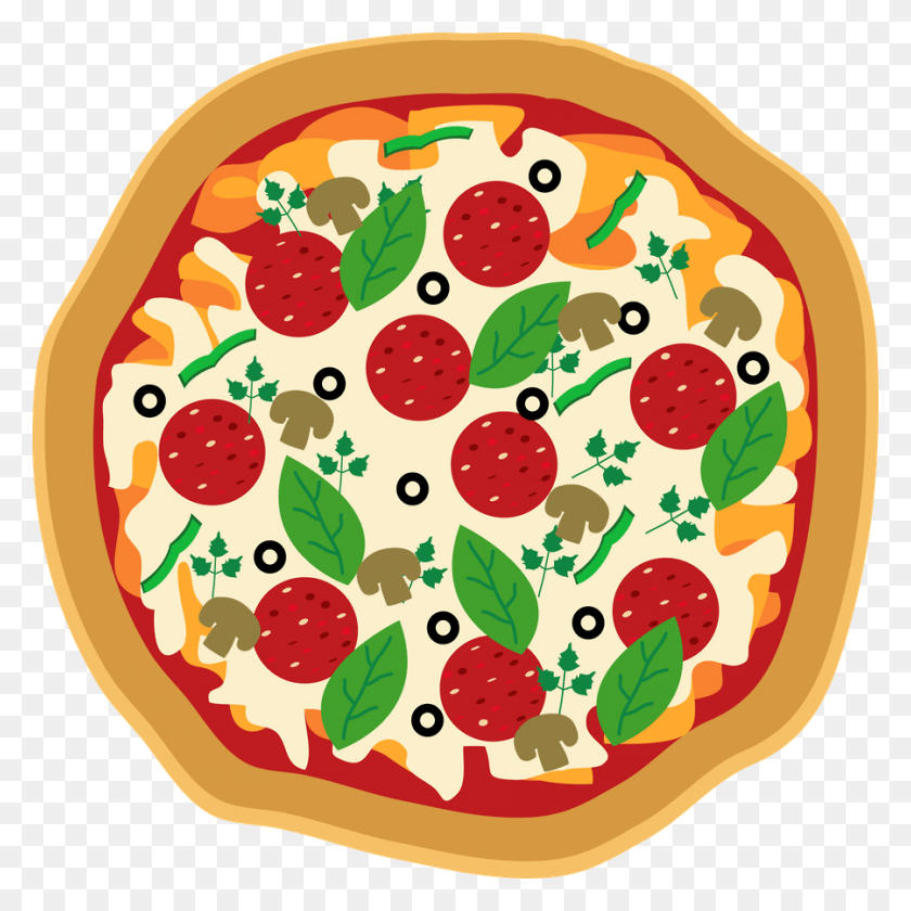 900x901 X 901 9 Pizza Clipart, Plant, Food, Rug HD PNG Download