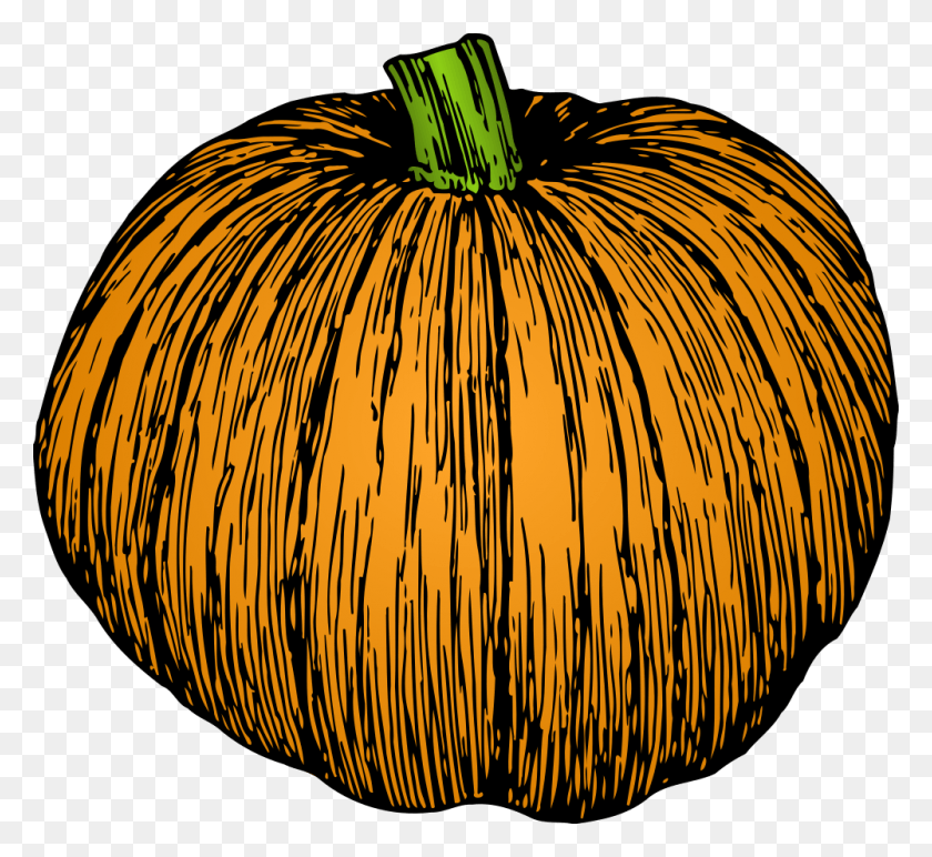 1000x914 X 914 1 Pumpkin Illustration Black And White, Plant, Vegetable, Food HD PNG Download