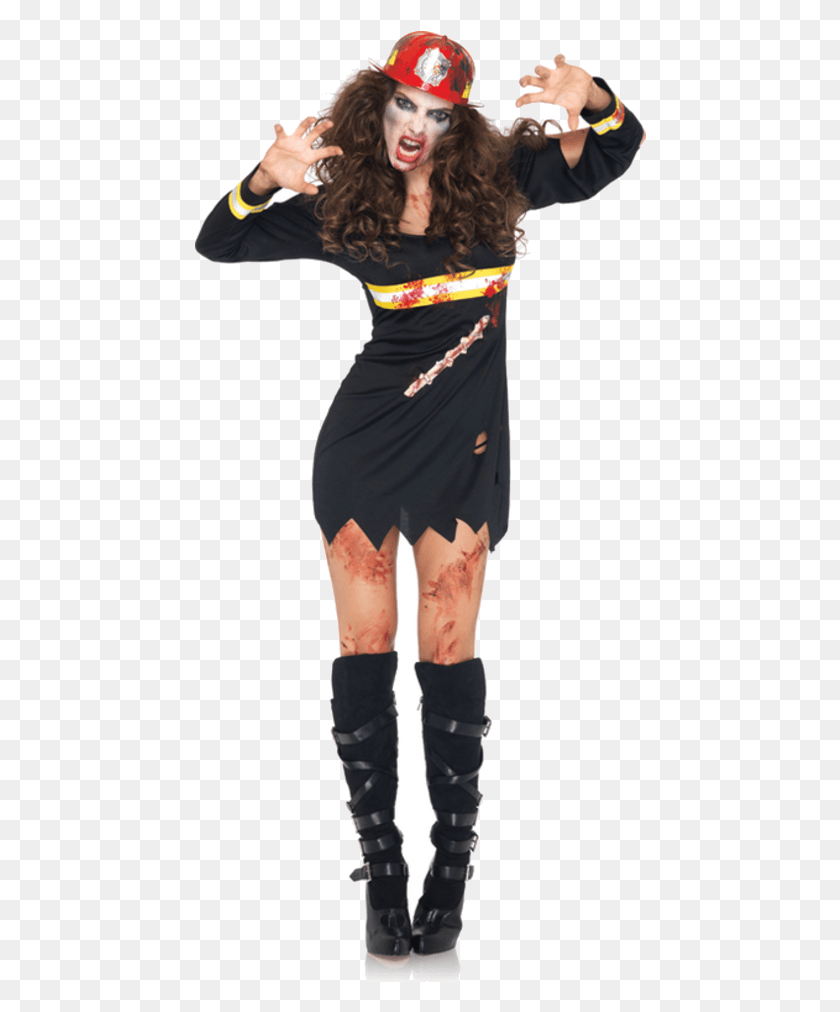 452x952 X 951 9 0 Dead Fire Woman Costume, Clothing, Apparel, Person HD PNG Download