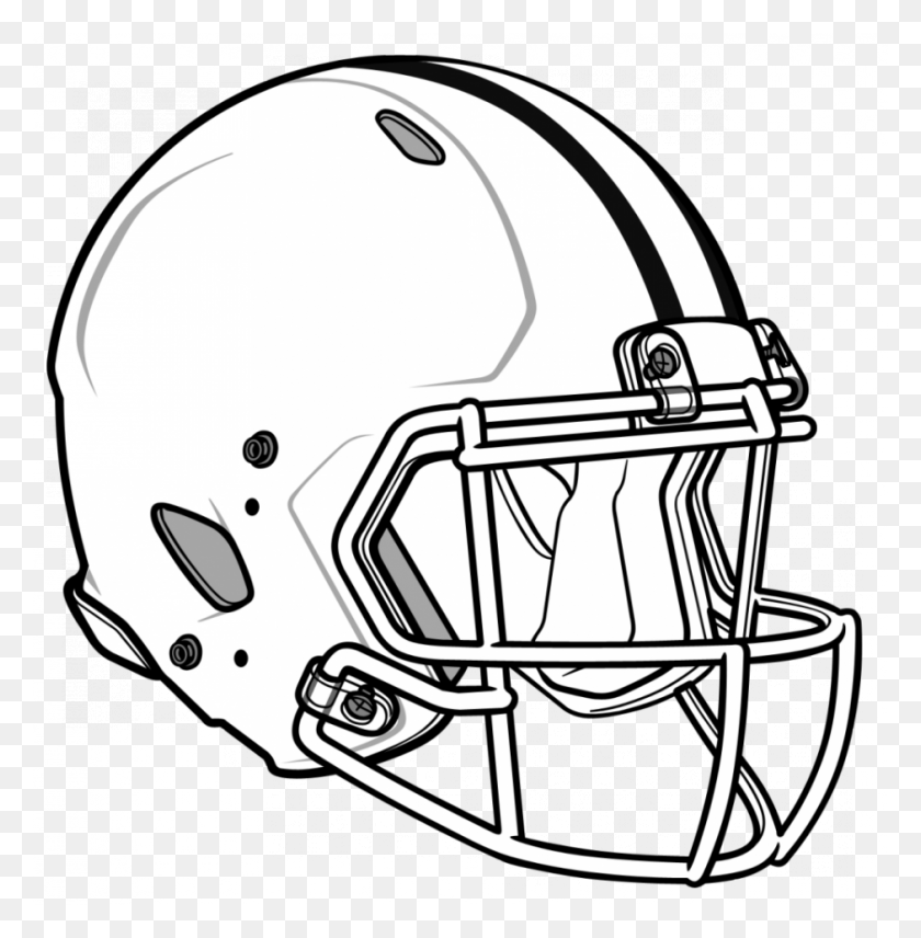 940x960 X 960 5 Football Helmet To Draw, Clothing, Apparel, Helmet HD PNG Download
