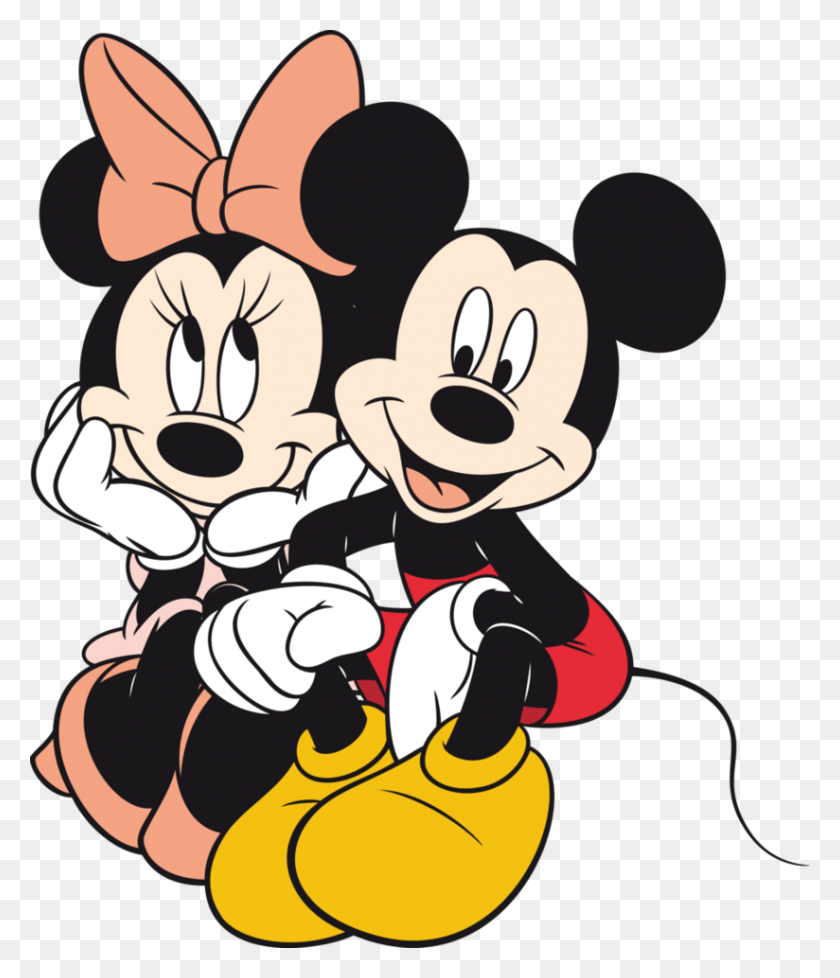824x970 X 970 32 Mickey And Minnie Mouse, Hand, Performer, Graphics HD PNG Download