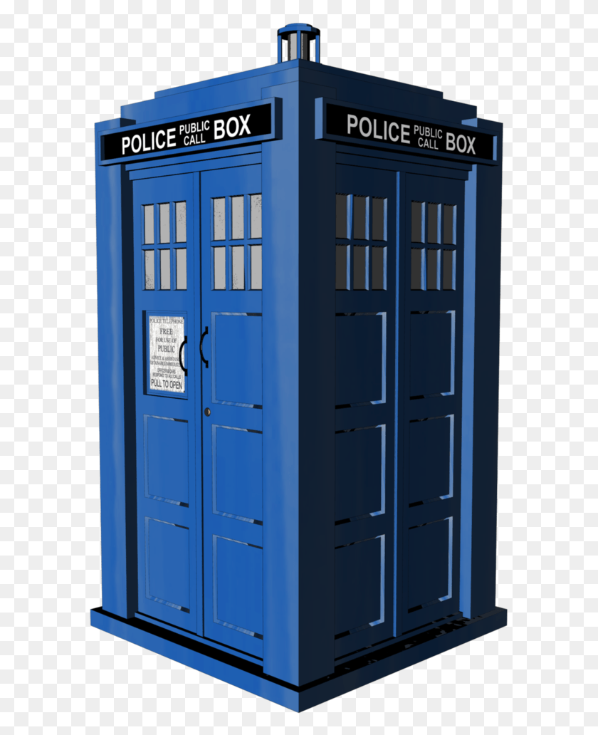 589x972 X 972 2 Dr Who Tardis Clipart, Phone Booth, Locker, Door HD PNG Download