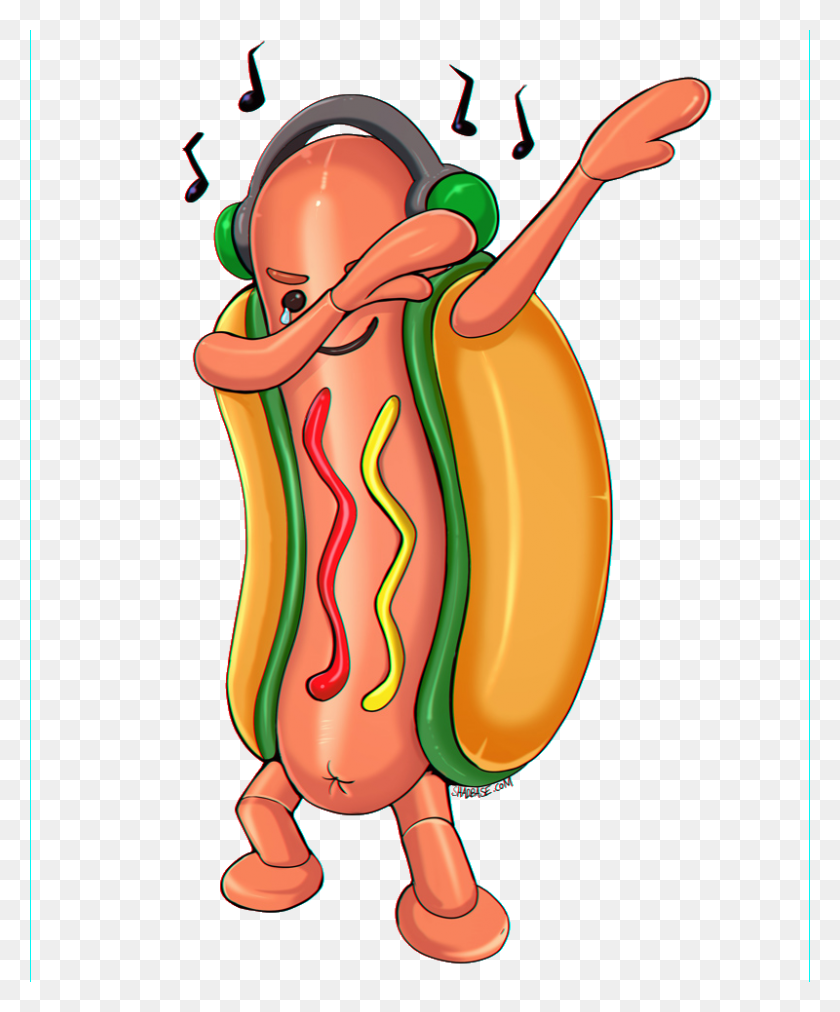 800x977 X 977 0 Cartoon, Food, Plot, Hot Dog HD PNG Download