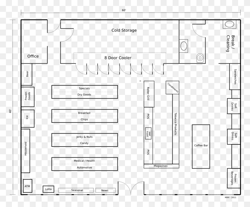 1190x974 X 978 58 0 Retail Store Layout Plan, Text, Oven, Appliance HD PNG Download