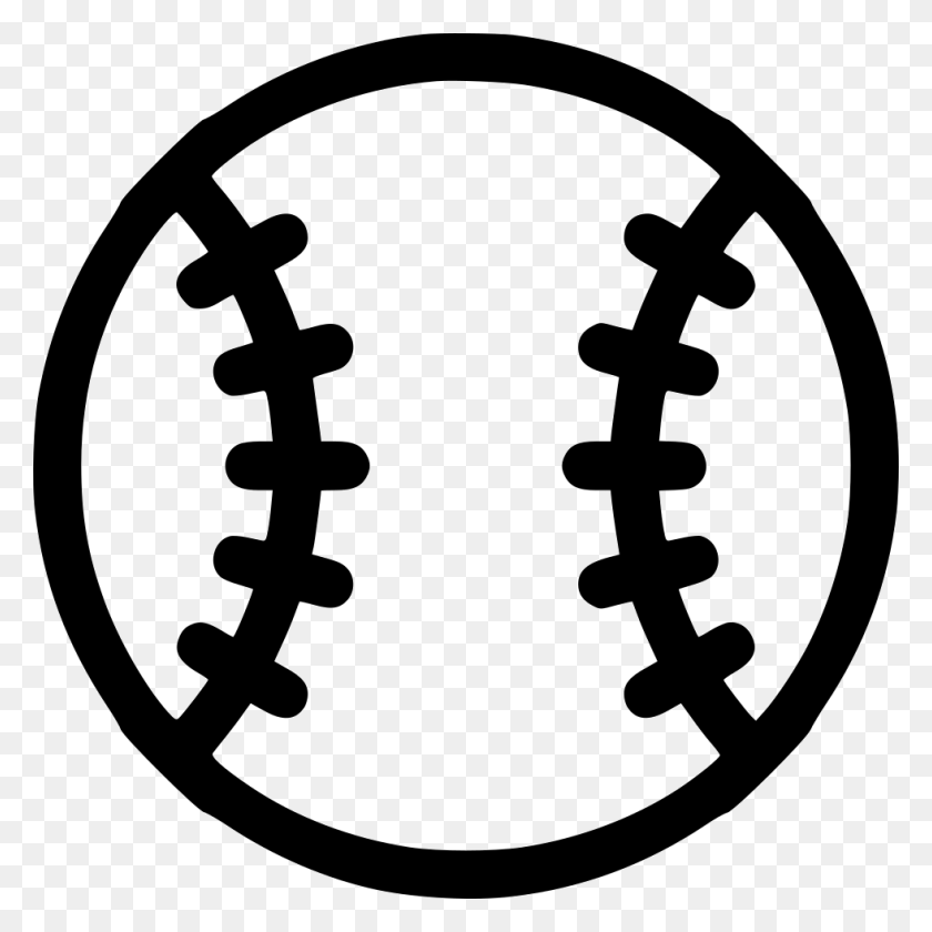 980x980 X 980 1 Black And White Baseball Icon, Sport, Sports, Stencil HD PNG Download
