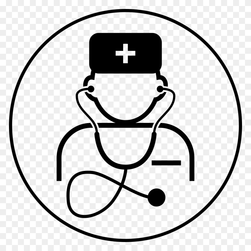 980x980 X 980 4 Doctor Vector Black And White, Clothing, Apparel, Symbol HD PNG Download