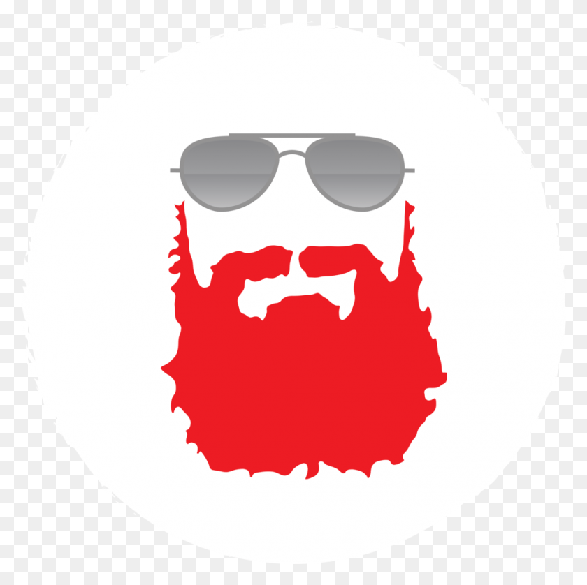 1000x998 X 998 13 Red Beard Cartoon, Sunglasses, Accessories, Accessory HD PNG Download