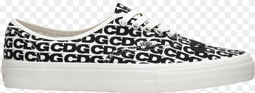 851x310 X Authentic Cdg Shoe, Canvas, Clothing, Footwear, Sneaker Sticker PNG