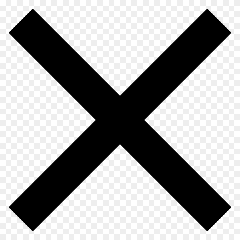 980x980 X Крест Закрыть Значок Svg, Логотип, Символ, Товарный Знак Hd Png Скачать
