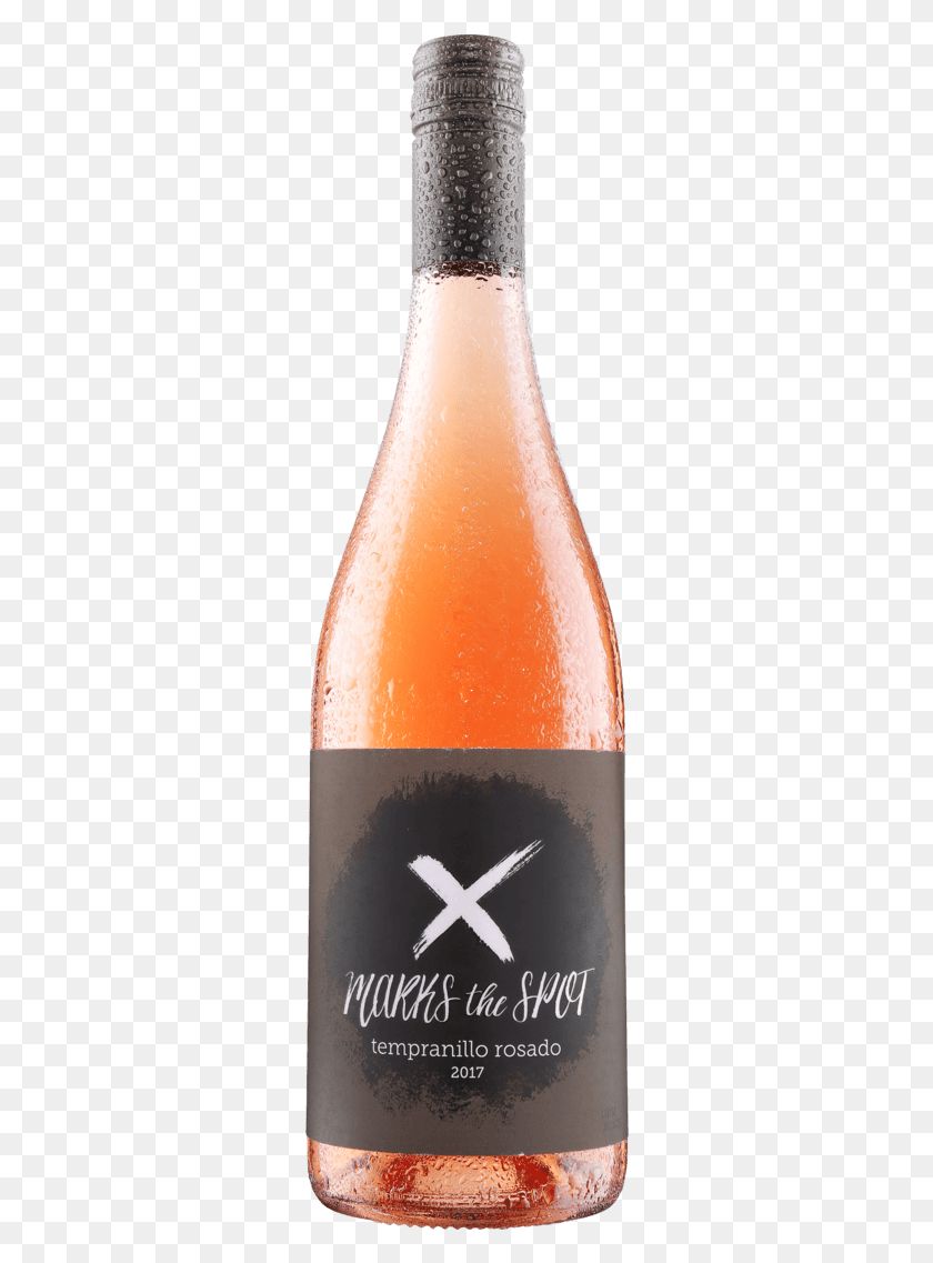 292x1077 X Marks The Spot Tempranillo Rosado Glass Bottle, Beverage, Drink, Alcohol HD PNG Download
