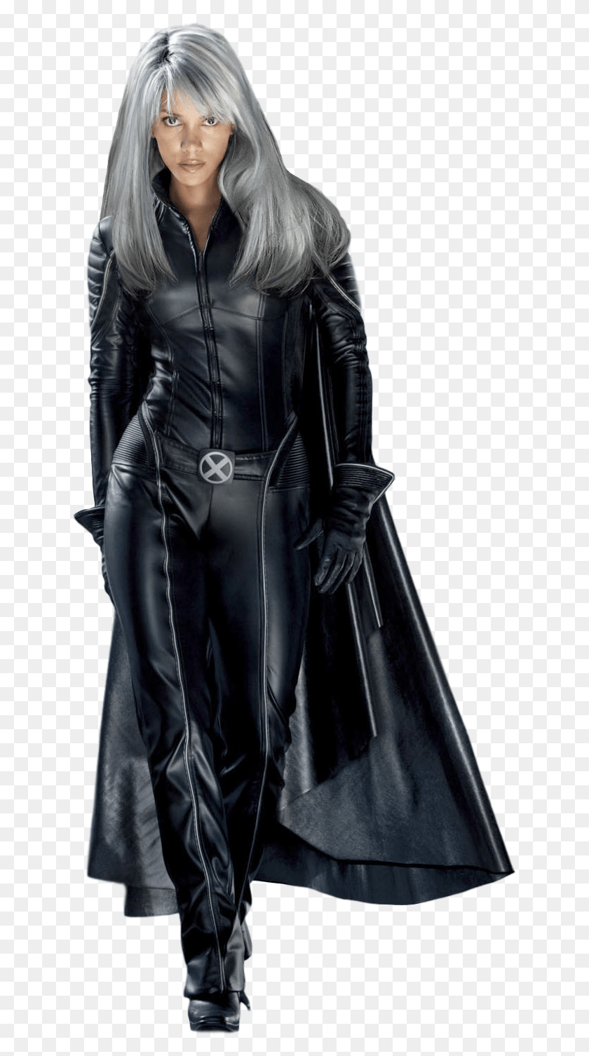 633x1446 X Men Halle Berry Storm Sexy, Clothing, Apparel, Coat HD PNG Download
