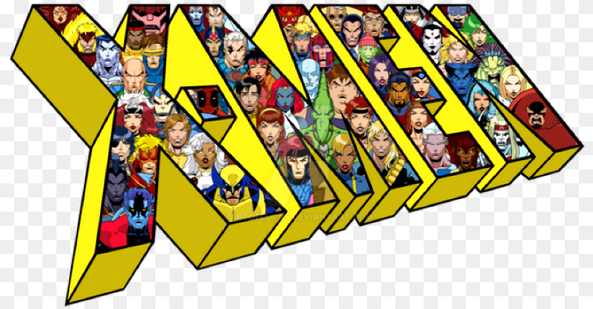 821x438 X Men The Animated Series Picture Click Quiz By Mitchellgoosen X Men Animated Series, Book, Comics, Publication, Art Clipart PNG