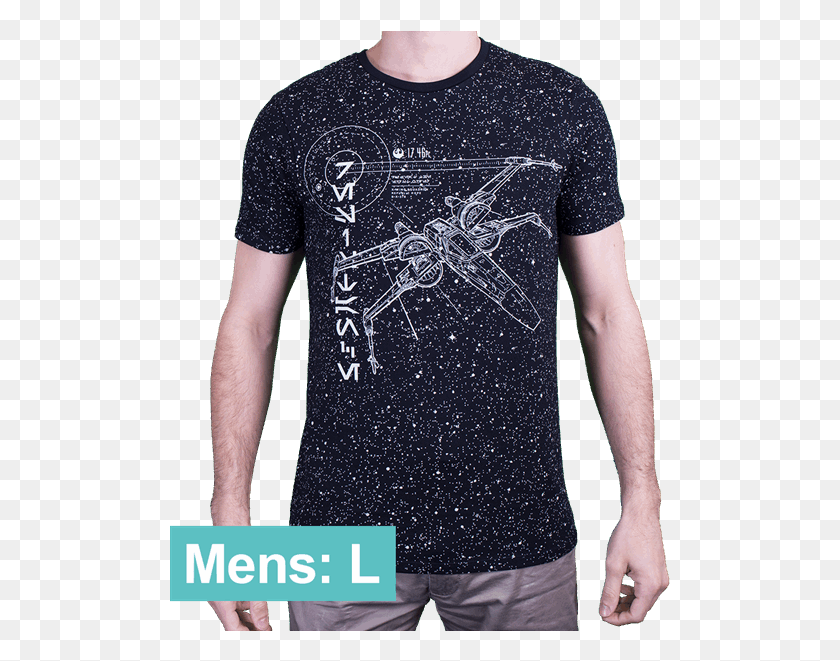 501x601 X Wing Fighter Men39s T Shirt Dragonfly, Clothing, Apparel, T-shirt HD PNG Download