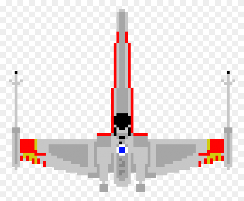 801x651 X Wing Red X Wing Pixel Art, Vehicle, Transportation, Aircraft HD PNG Download