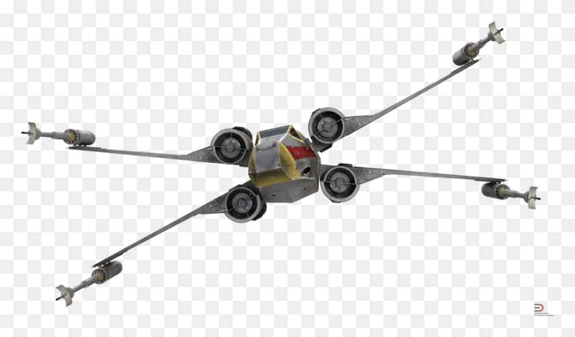 880x489 X Wing Wing Starfighter Transparent Background, Machine, Axle, Tool HD PNG Download