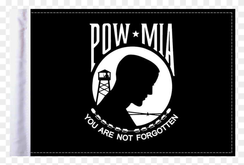 994x646 X9 Highway Flag Pow Mia Flag, Label, Text, Poster HD PNG Download