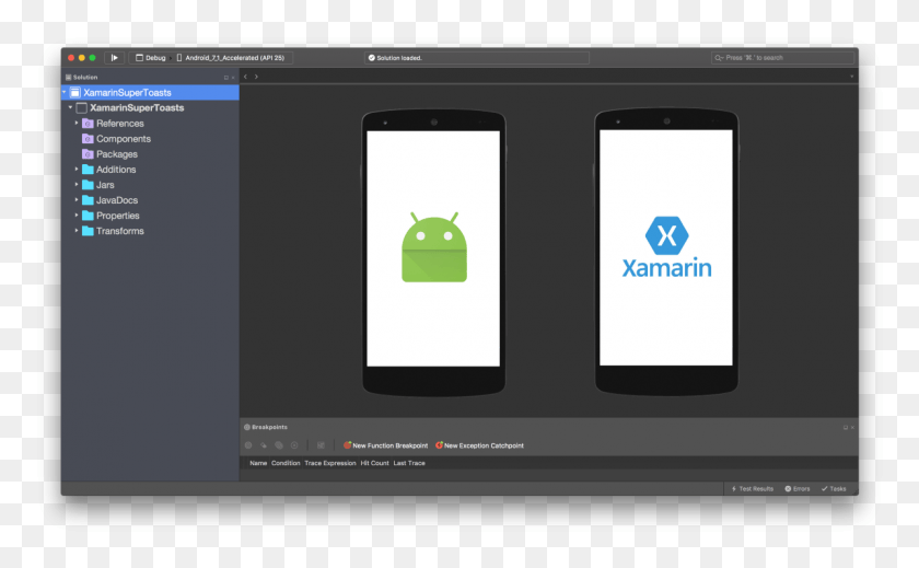 1195x704 Xamarin, Мобильный Телефон, Телефон, Электроника Hd Png Скачать