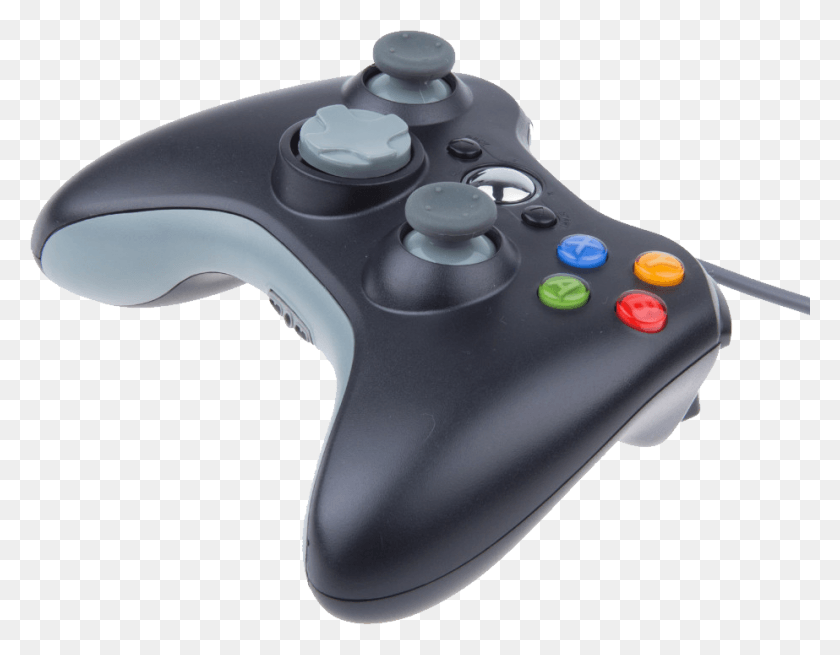 923x705 Descargar Png Xbox 360 Gray Controller Image Joypad, Electronics, Joystick Hd Png