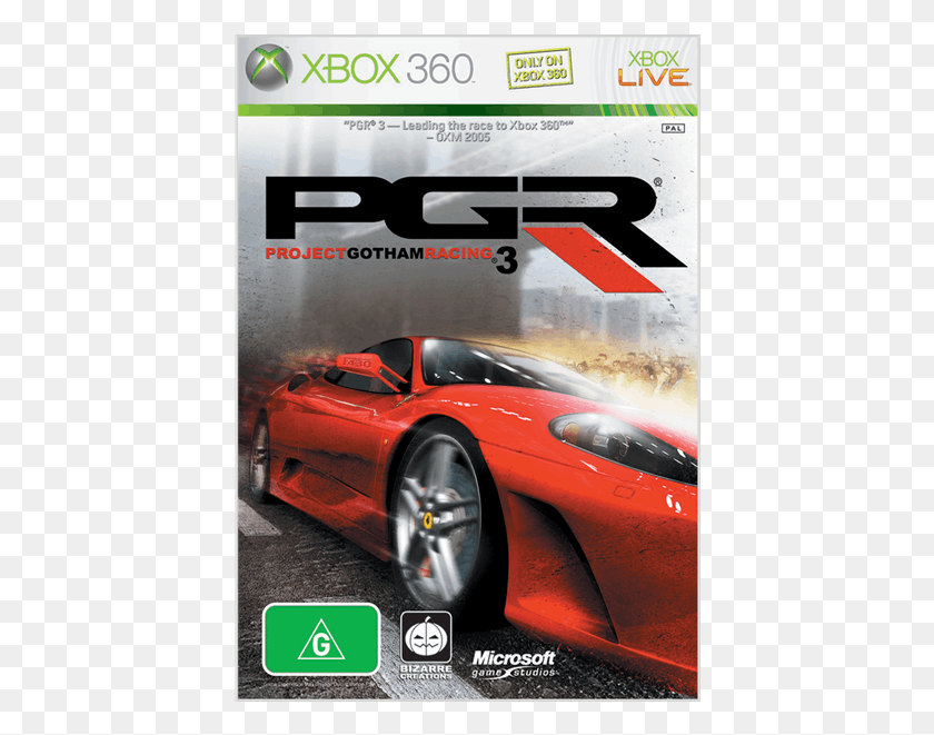 420x601 Descargar Png Xbox 360 Pgr 3 Xbox, Coche, Vehículo, Transporte Hd Png