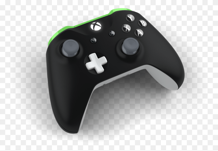 1052x705 Descargar Png Controlador Xbox Gris Verde Controlador Xbox, Ratón, Hardware, Computadora Hd Png