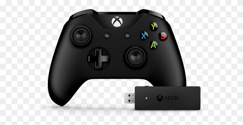 593x372 Xbox Controller Wireless Adapter For Windows Gaming Controller, Electronics, Mouse, Hardware HD PNG Download