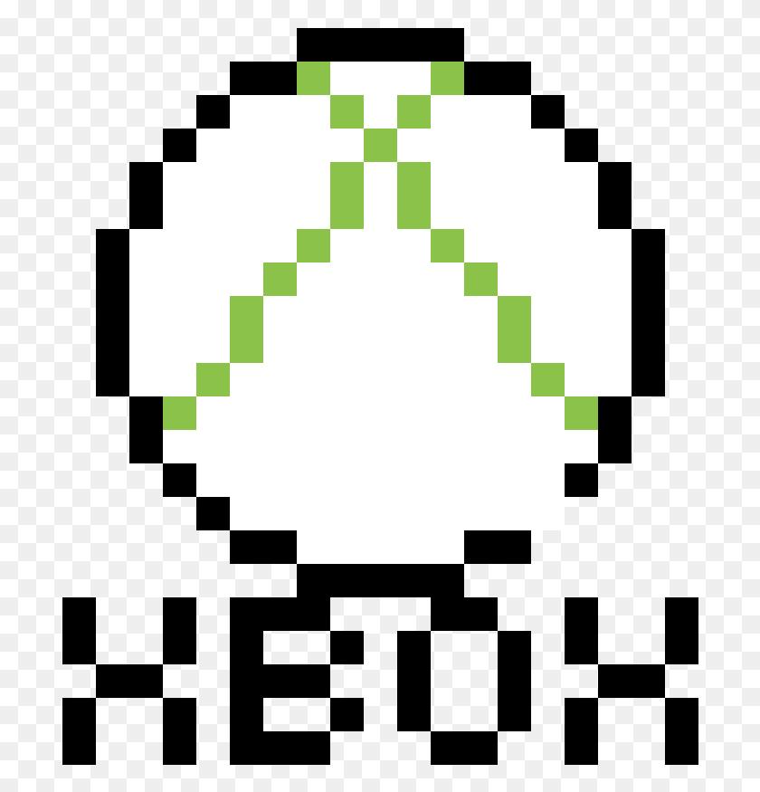 704x815 Логотип Xbox Pixel Art Mirai Nikki, Символ, Текст, Треугольник Hd Png Скачать