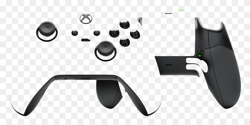 828x384 Xbox One Elite Controller White Xb1 Elite Controller, Sunglasses, Accessories, Accessory HD PNG Download