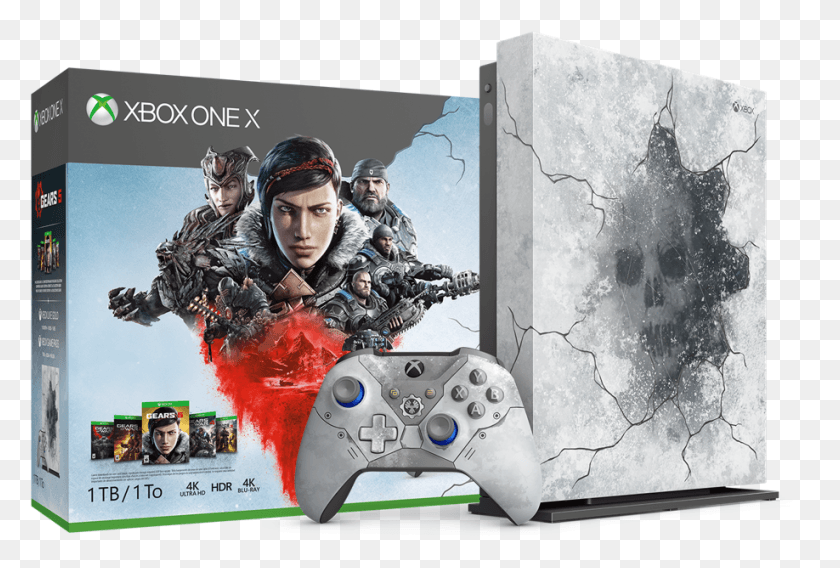 918x598 Xbox One X Gears 5 Edition, Poster, Advertisement, Person HD PNG Download