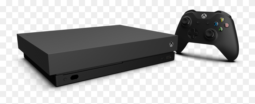 2001x728 Xbox One X Окрашенная Консоль Xbox One X, Электроника, Оборудование, Машина Hd Png Скачать