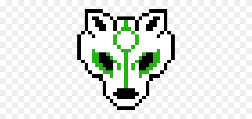 325x337 Descargar Png / Xbox Wolf Blanco Y Negro Pixel Art, Primeros Auxilios, Texto, Gráficos Hd Png