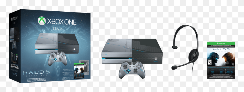 1226x403 Xboxone 1Tbconsole Halo5 Us Can Groupshot Rgb Xbox One X Halo Edition, Видеоигры, Человек, Человек Hd Png Скачать