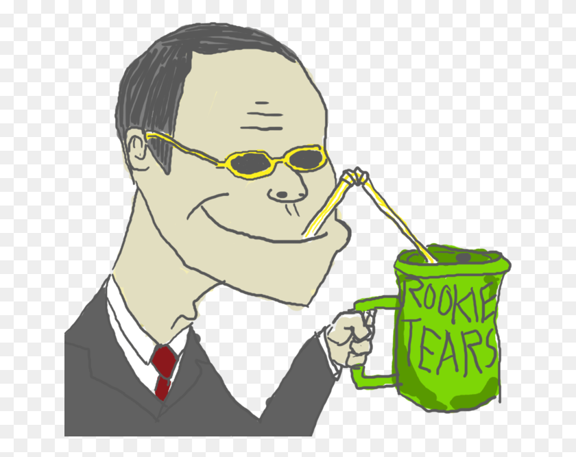 654x607 Xcom Thin Man Memes, Coffee Cup, Cup, Person HD PNG Download