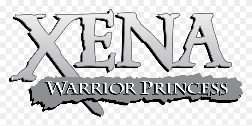 2191x1017 Xena Warrior Princess Logo Transparent Xena Warrior Princess Logo, Text, Word, Label HD PNG Download
