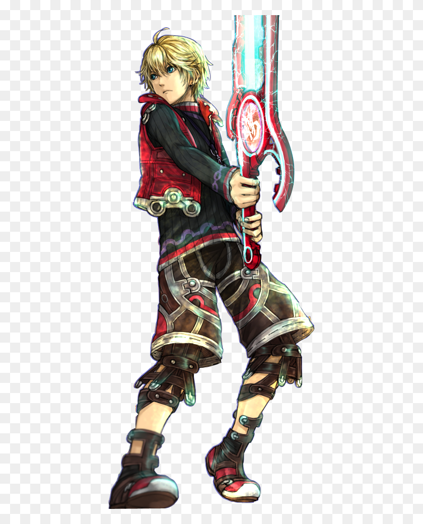 411x980 Xenoblade Chronicles Shulk Render, Person, Human, Clothing HD PNG Download