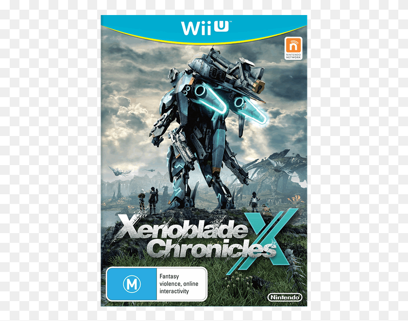 427x601 Xenoblade Chronicles X Cover, Person, Human, Halo HD PNG Download